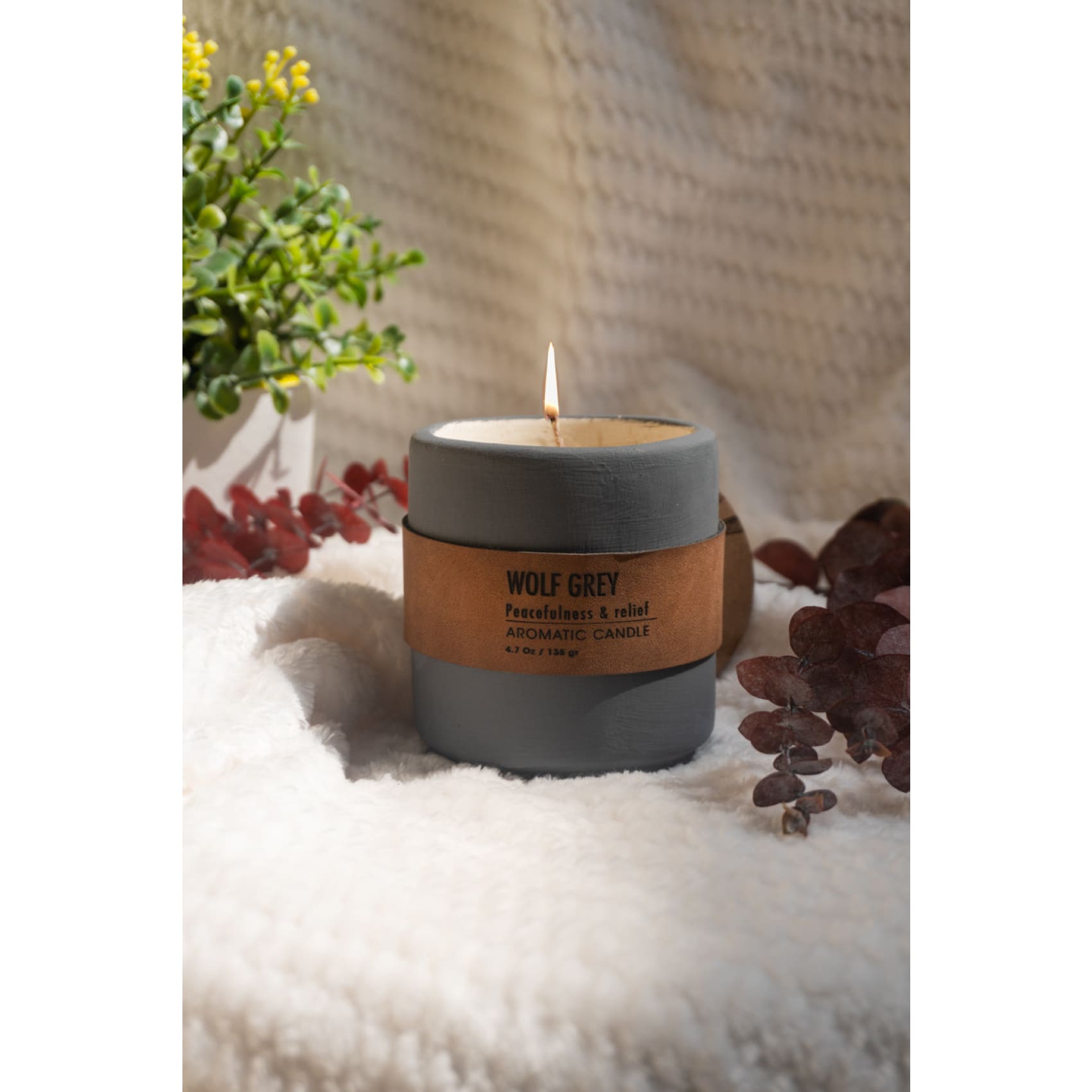 Aromatic Candles - Wolf Grey - Deco