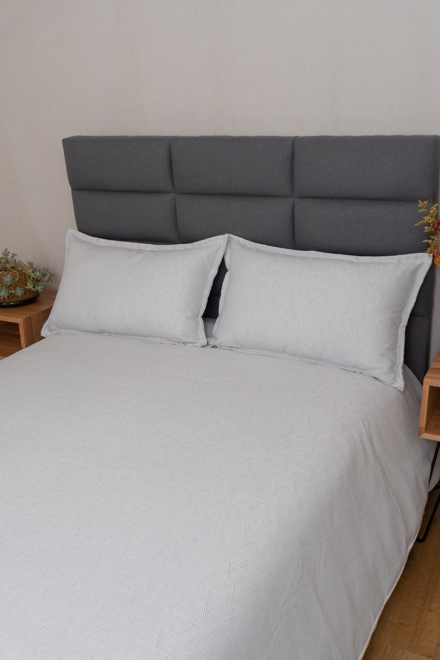 Set Duvet Sauce Gris Claro