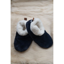 Load image into Gallery viewer, Slippers Bunny, babuchas, navy, azul
